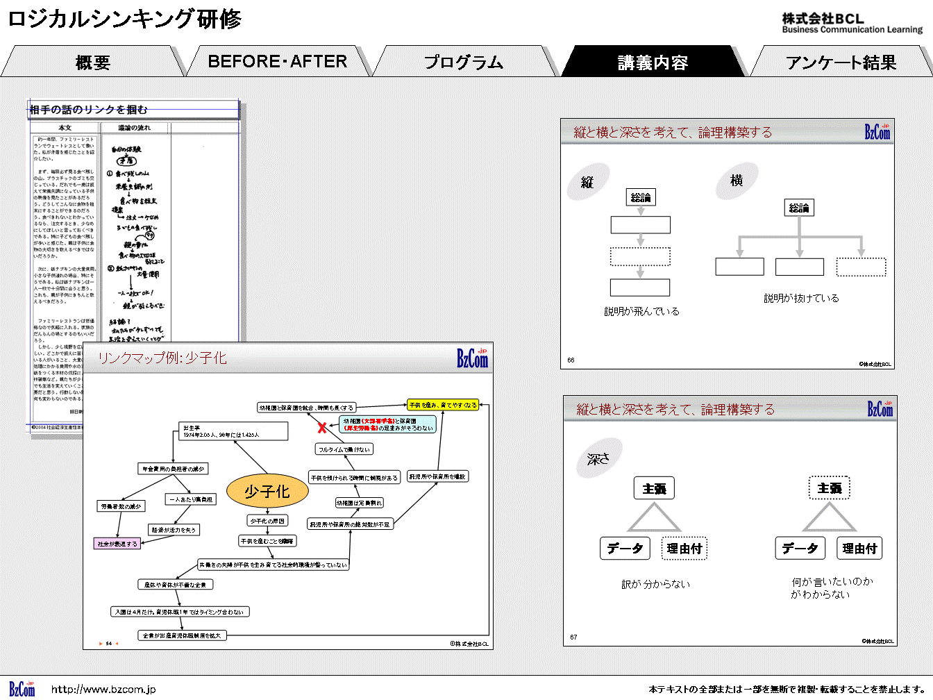 ロジカルシンキング研修イメージ写真